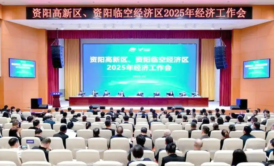 资阳市领导调研产业发展，召开会议部署下半年经济工作